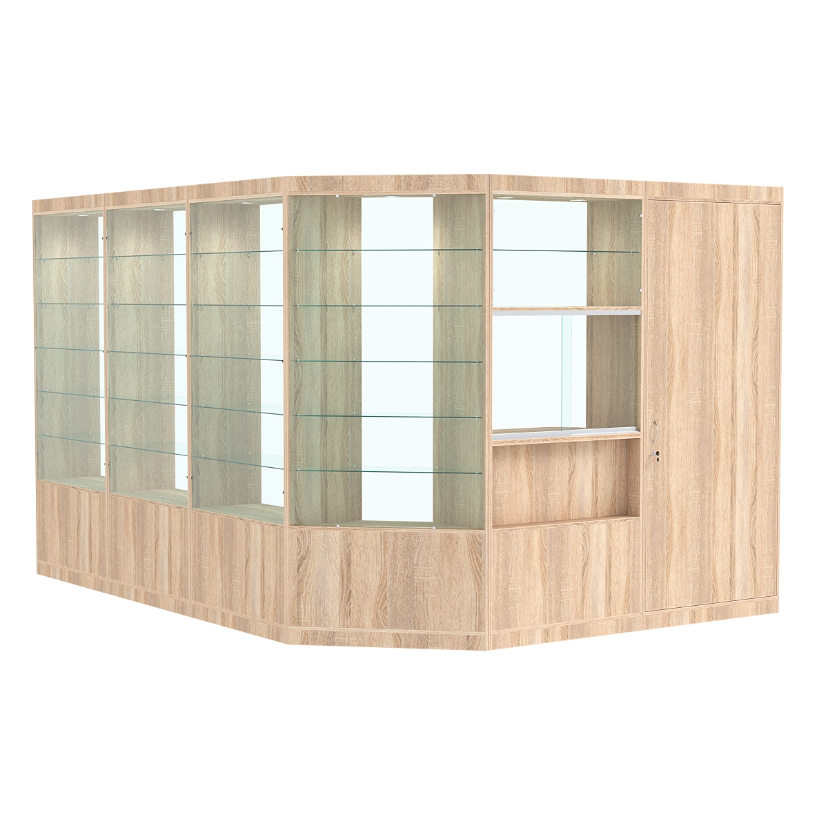 Павильон №11 из ДСП (11, 22 кв. м) Дуб Сонома