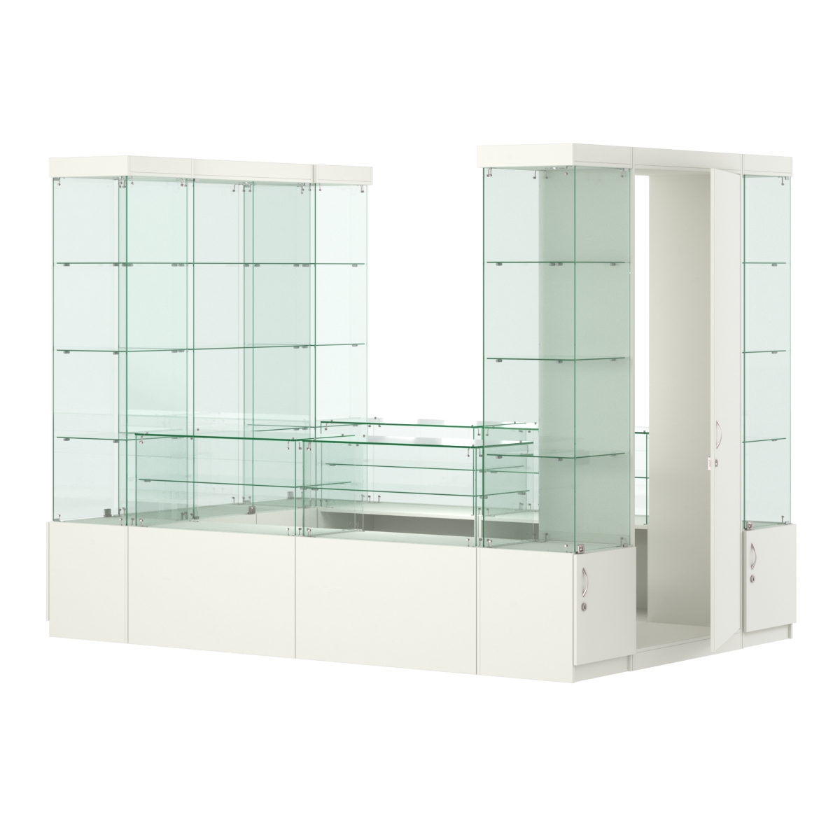 Павильон ИСТРА островной №7а (4, 86 кв.м) Белый