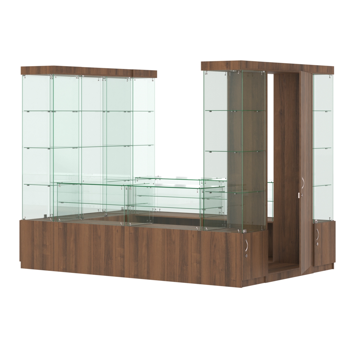 Павильон ИСТРА островной №7а (4, 86 кв.м) Орех