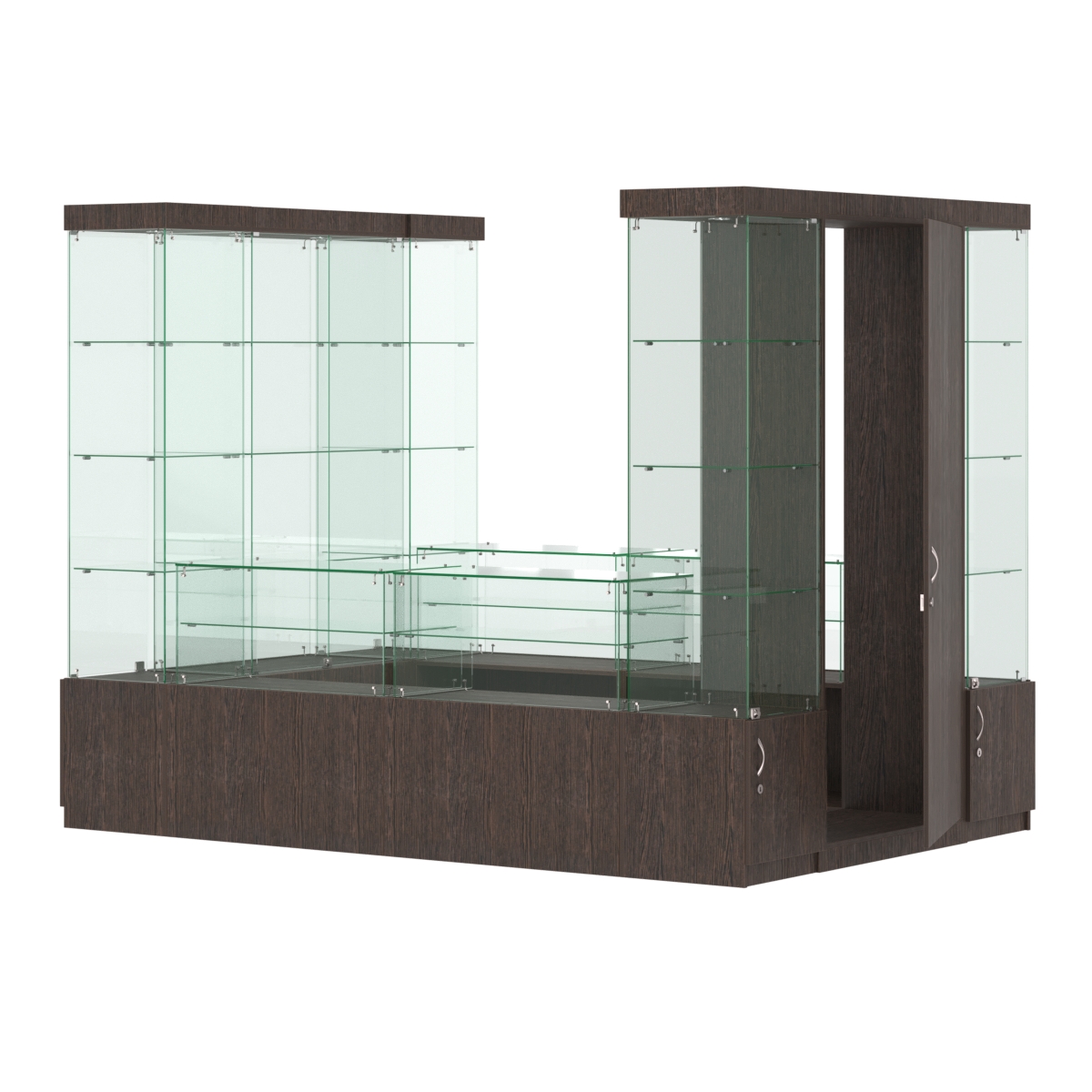 Павильон ИСТРА островной №7а (4, 86 кв.м) Дуб Венге