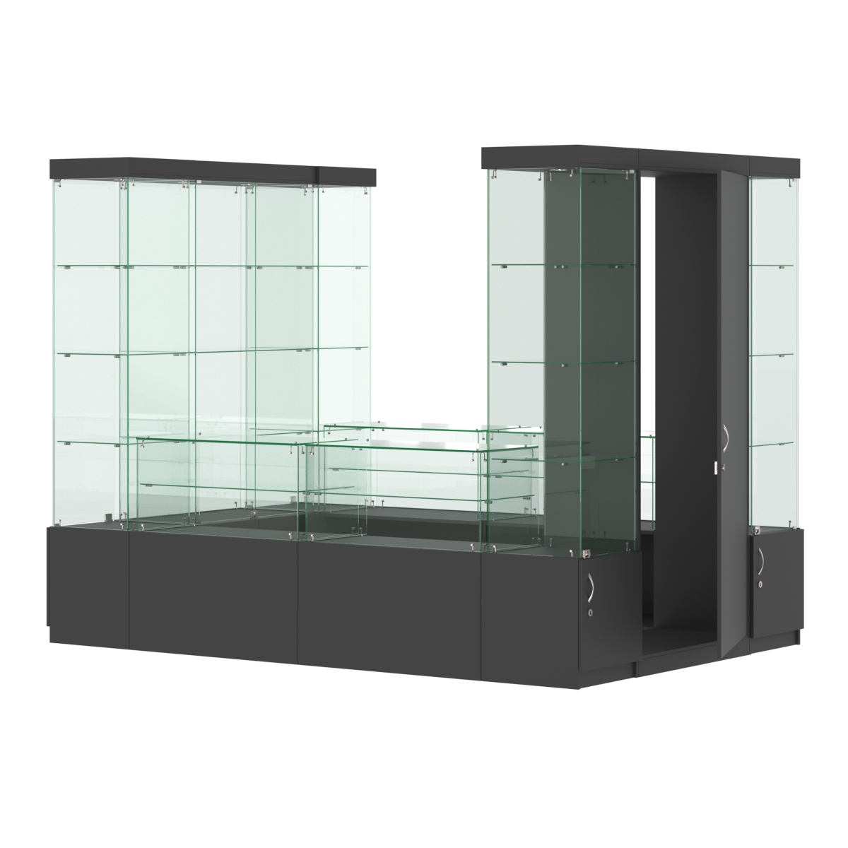 Павильон ИСТРА островной №7а (4, 86 кв.м) Черный