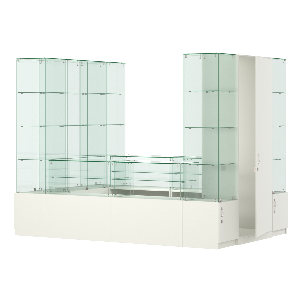 Павильон ИСТРА островной №7б (4, 86 кв.м) Белый