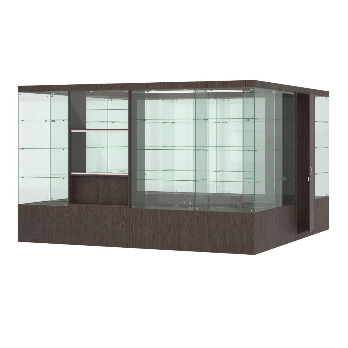 Павильон ИСТРА островной №6б (11, 35 кв.м) Дуб Венге