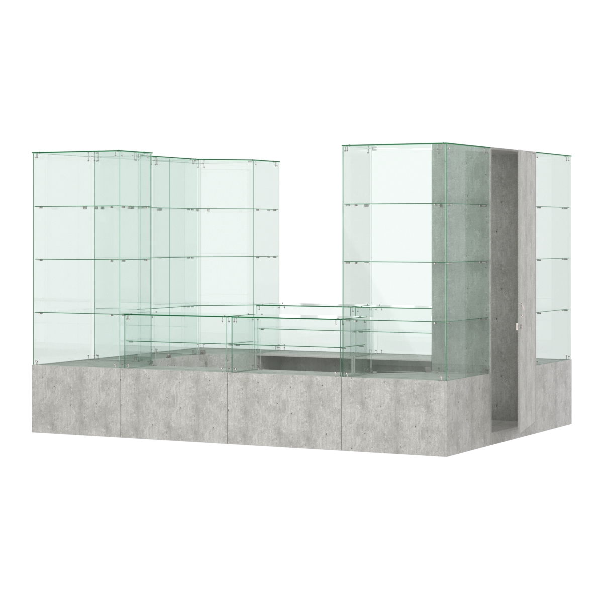 Павильон ИСТРА островной №8а (8, 32 кв.м) Метрополитан Грей