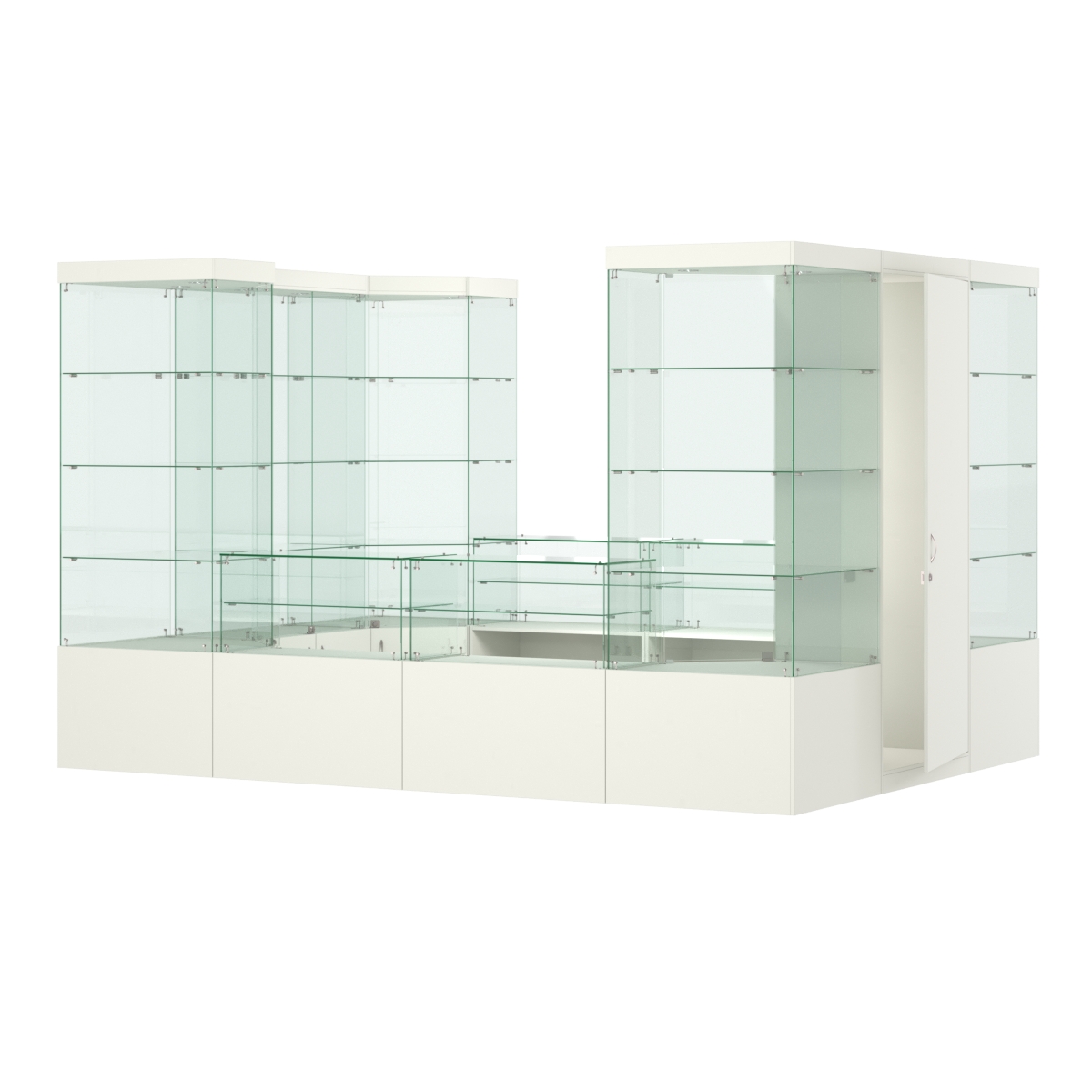 Павильон ИСТРА островной №8б (8, 32 кв.м) Белый