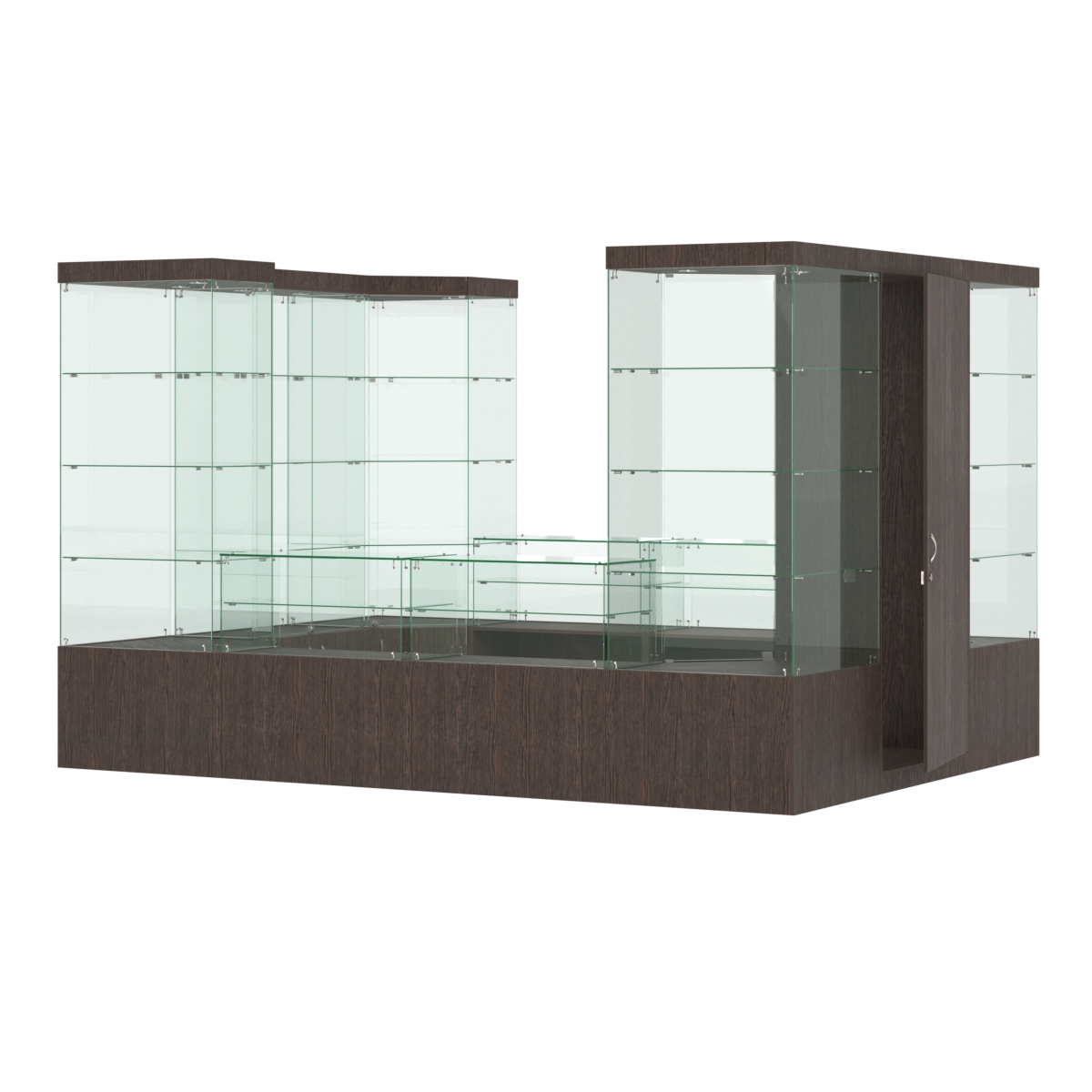 Павильон ИСТРА островной №8б (8, 32 кв.м) Дуб Венге