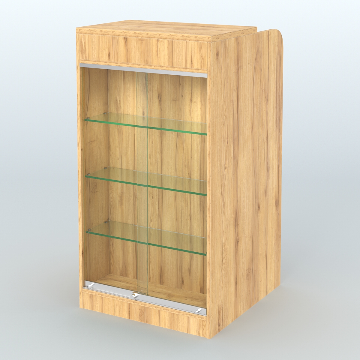 Ресепшен-Лайт №7 (600 мм) (Фасадная стенка - ЛДСП) Дуб Золотистый