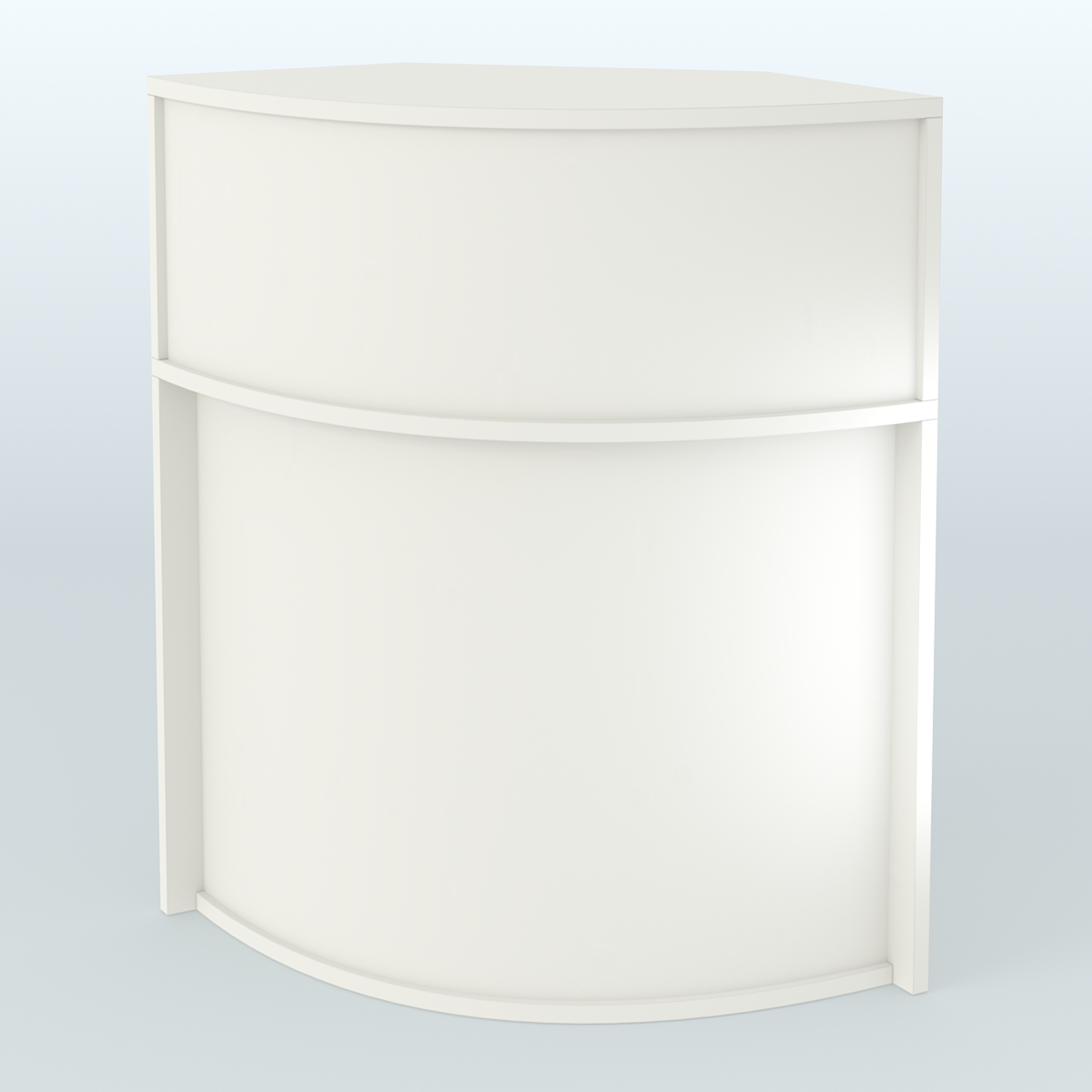 Ресепшен-Лайт секторный-эконом №10 Белый