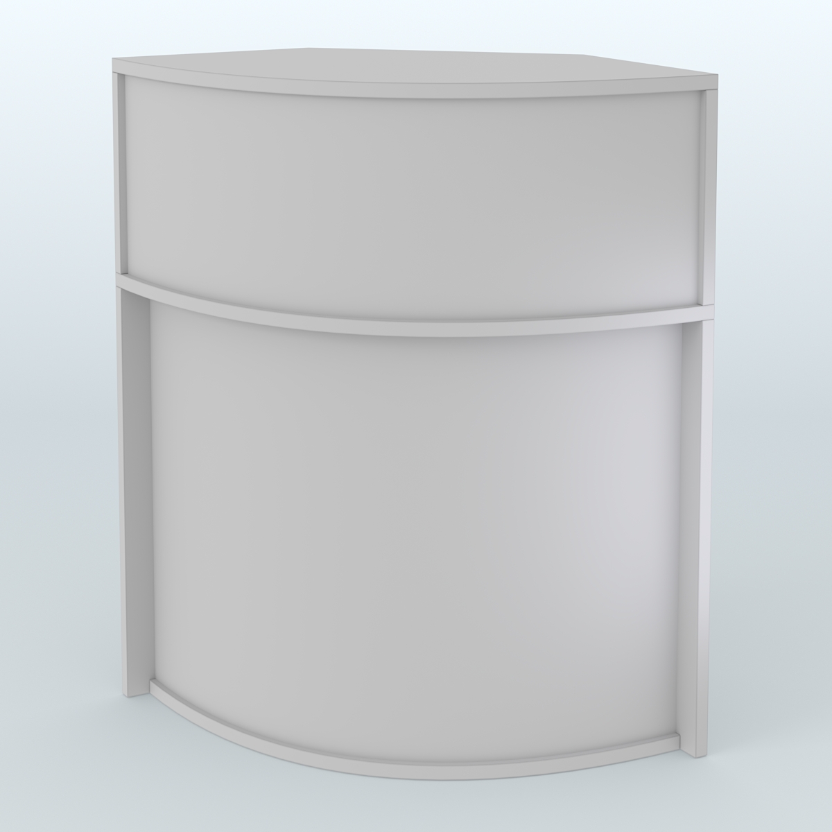 Ресепшен-Лайт секторный-эконом №10 Серый