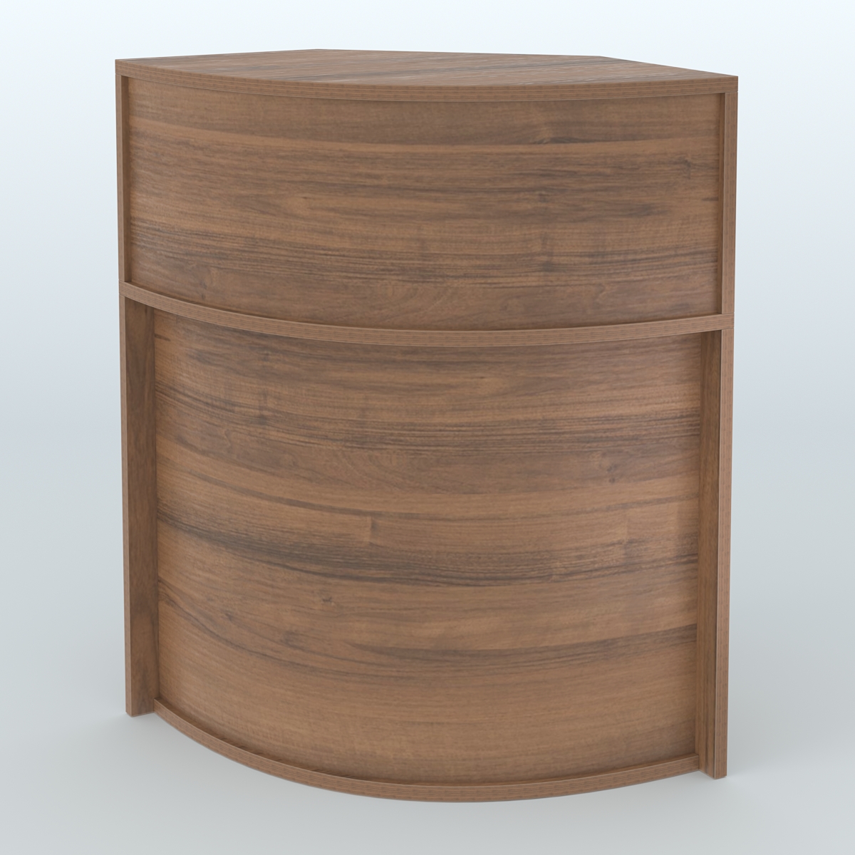 Ресепшен-Лайт секторный-эконом №10 Орех