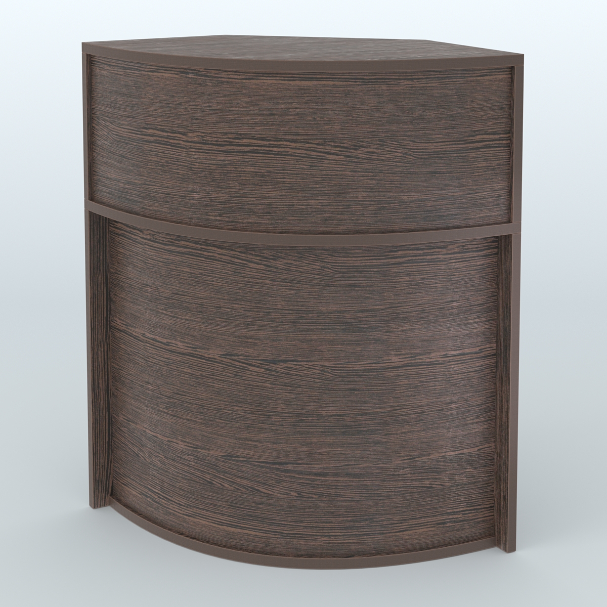 Ресепшен-Лайт секторный-эконом №10 Дуб Венге