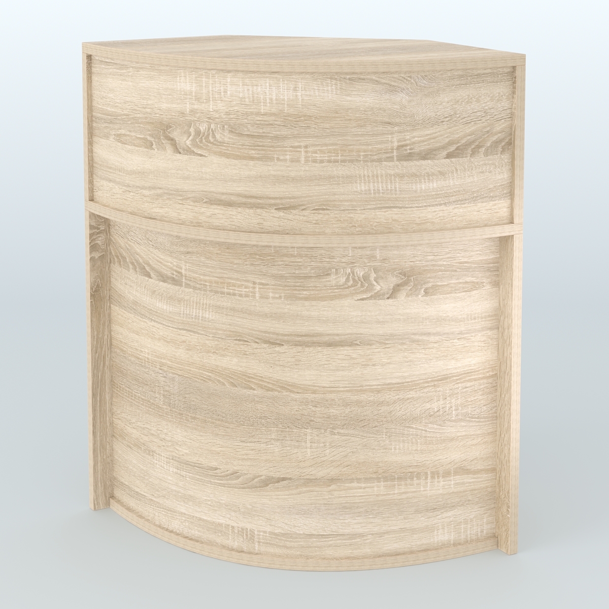 Ресепшен-Лайт секторный-эконом №10 Дуб сонома