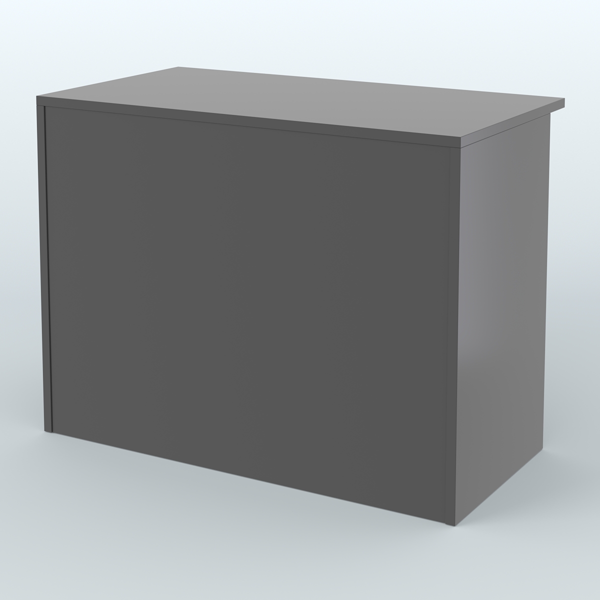 Ресепшен-Лайт прямоугольный под выдачу товара №13 Черный