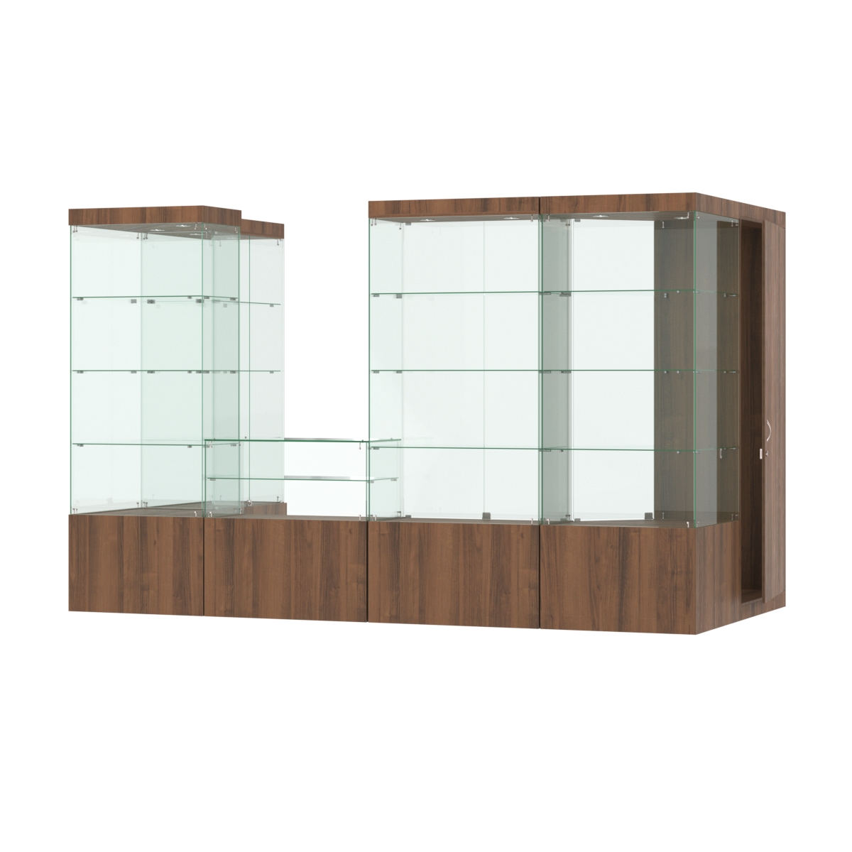 Павильон ИСТРА пристенный №2б (5, 87 кв.м) Орех