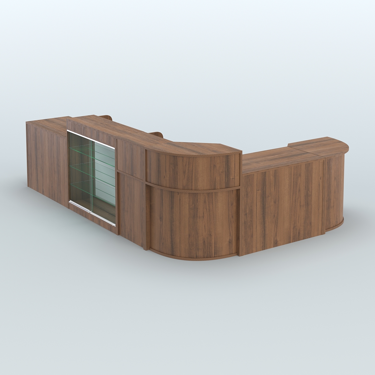 Угловой павильон Чай и Кофе с собой №6 Орех