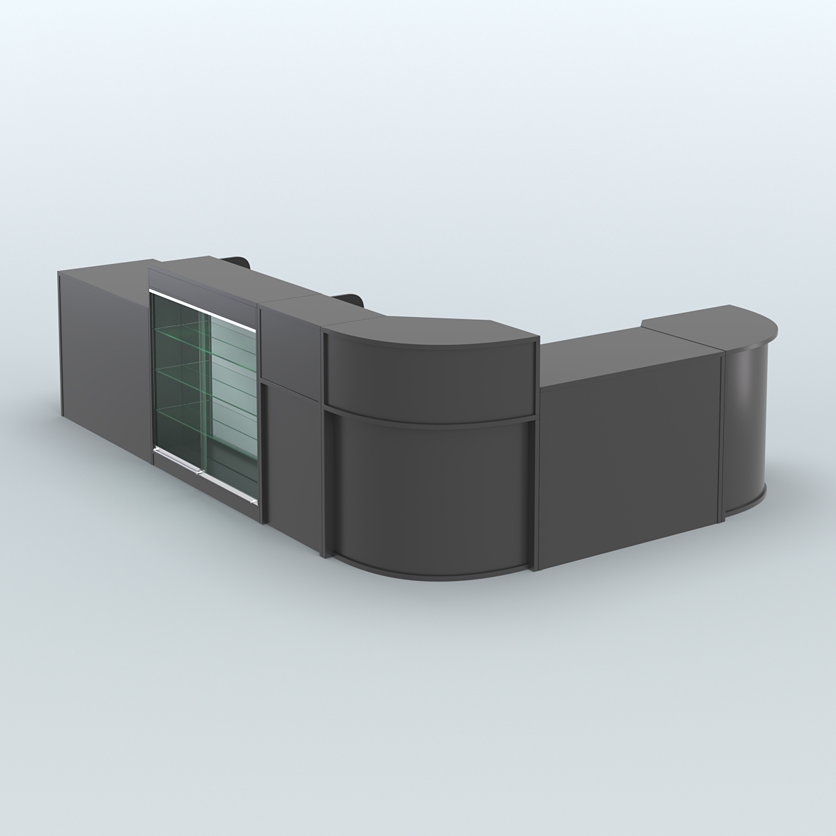 Угловой павильон Чай и Кофе с собой №6 Черный