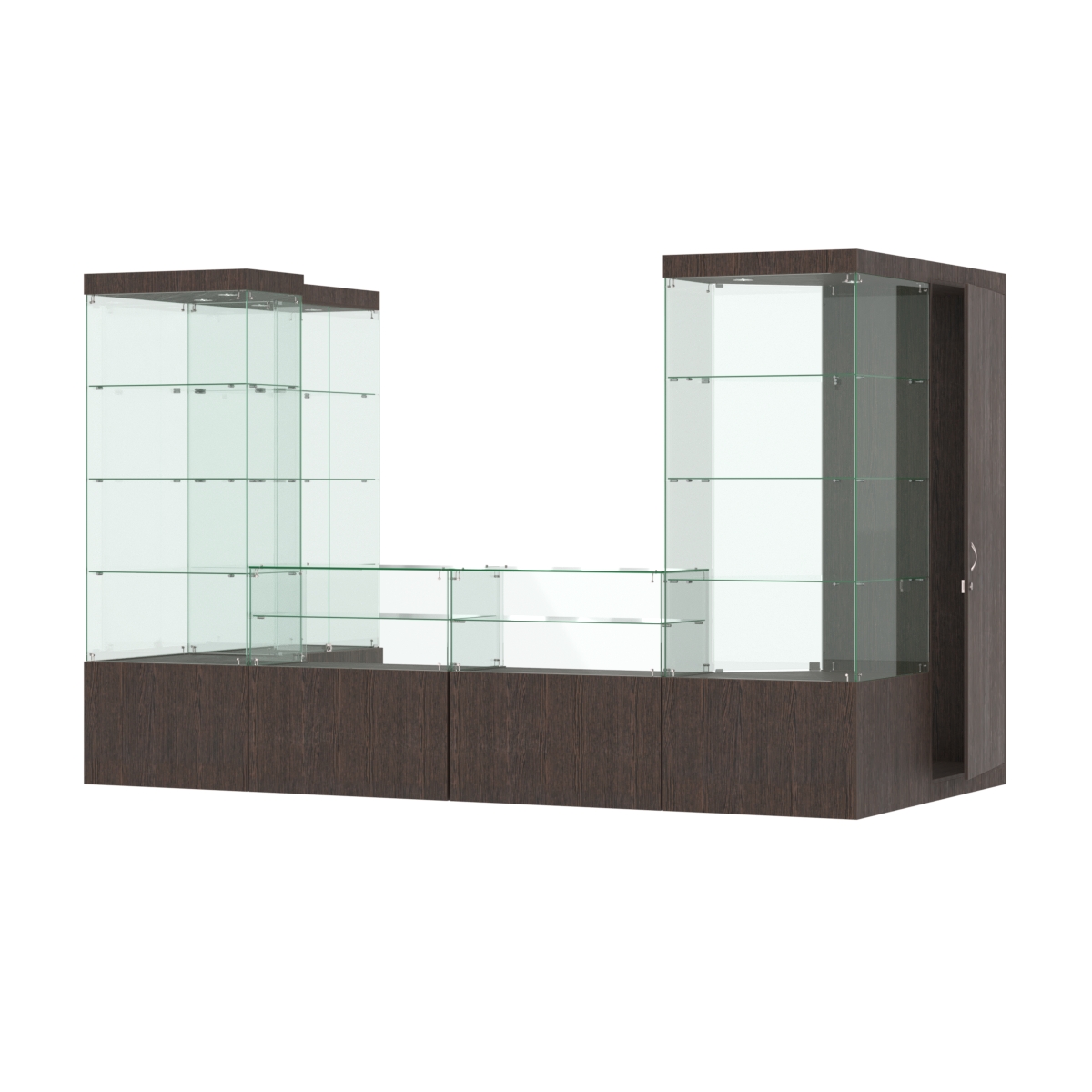 Павильон ИСТРА пристенный №3б (5, 87 кв.м) Дуб Венге