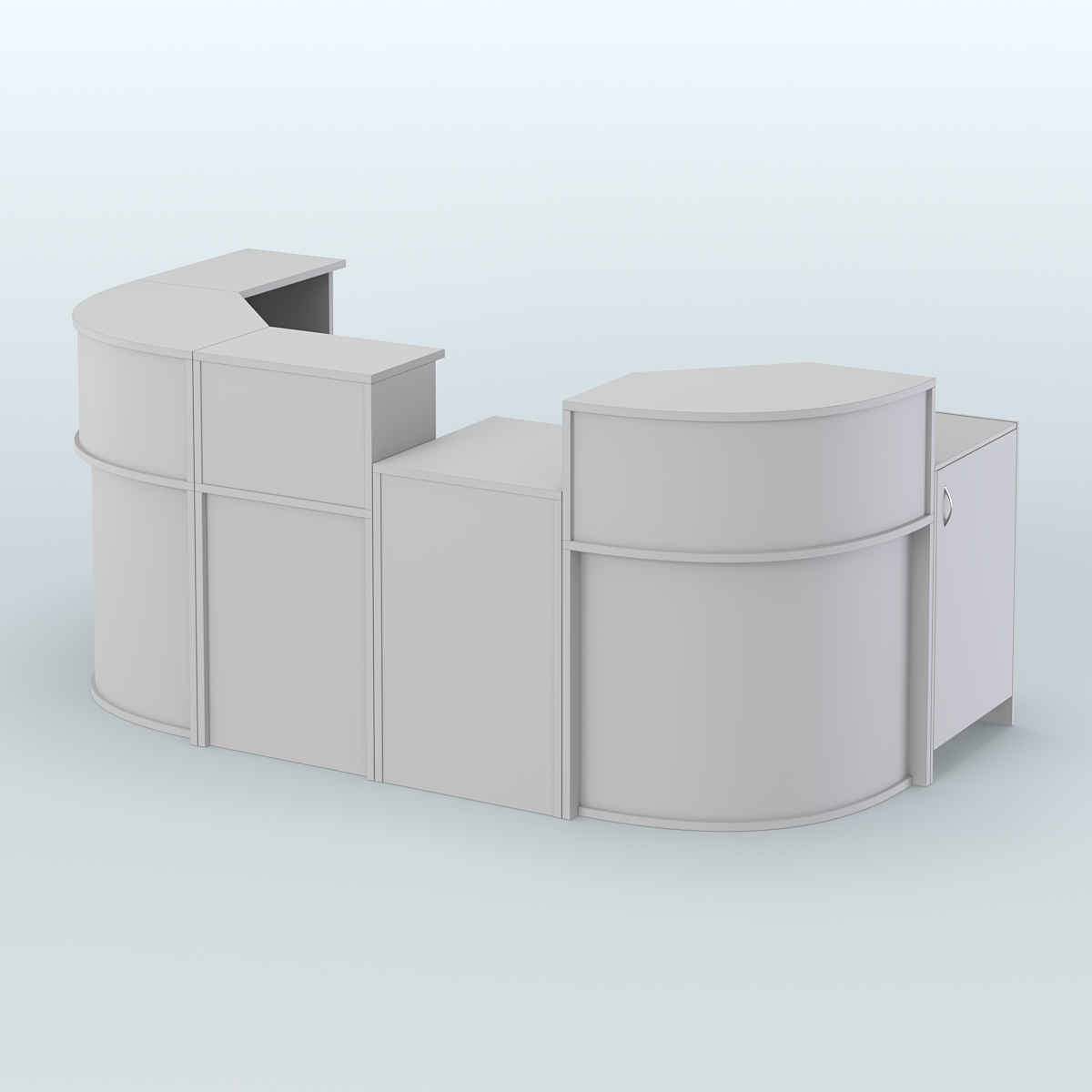 Пристенный павильон Чай и Кофе с собой №3 Серый