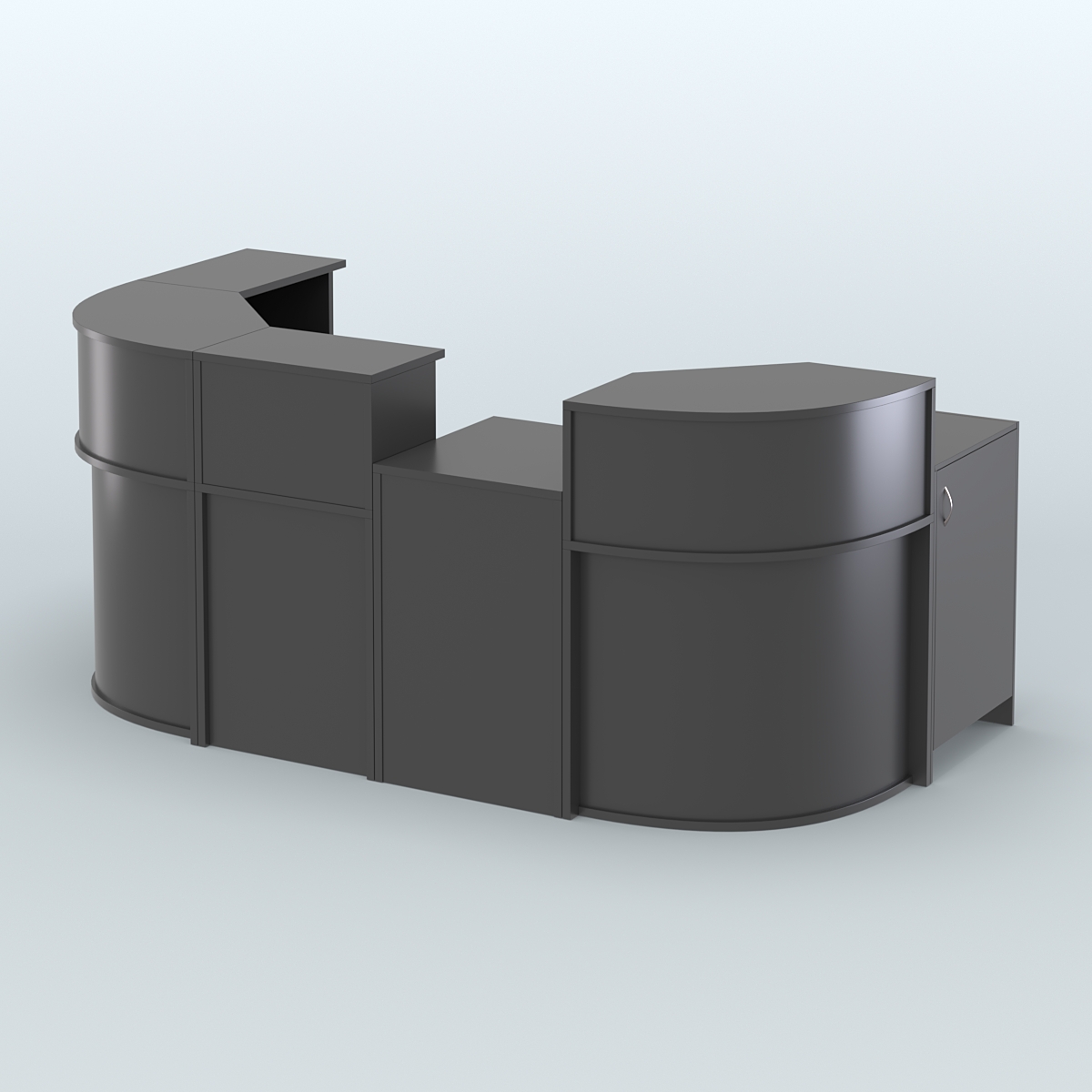 Пристенный павильон Чай и Кофе с собой №3 Черный