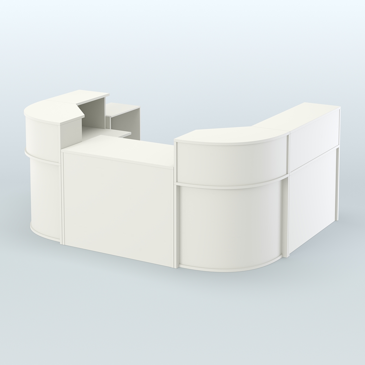 Пристенный павильон Чай и Кофе с собой №5 Белый