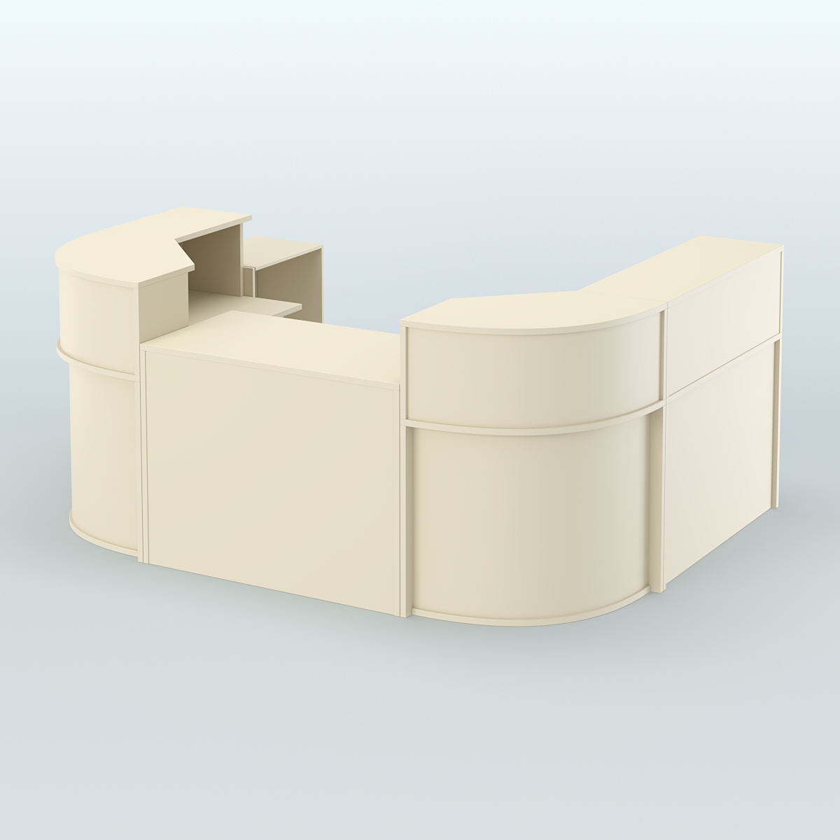 Пристенный павильон Чай и Кофе с собой №5 Крем Вайс