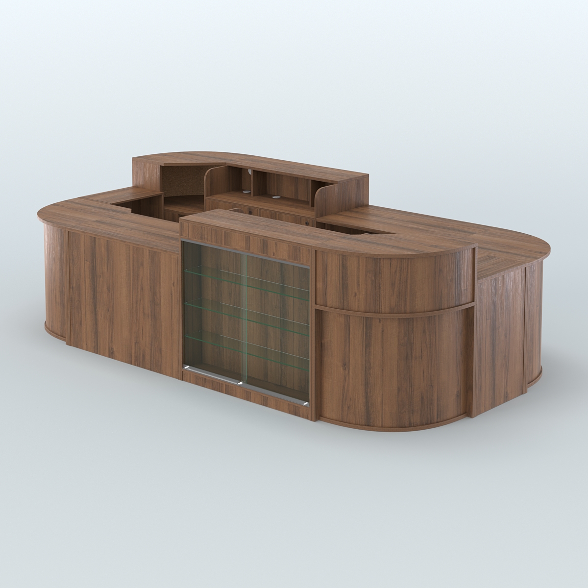 Островной павильон Чай и Кофе с собой №1 Орех