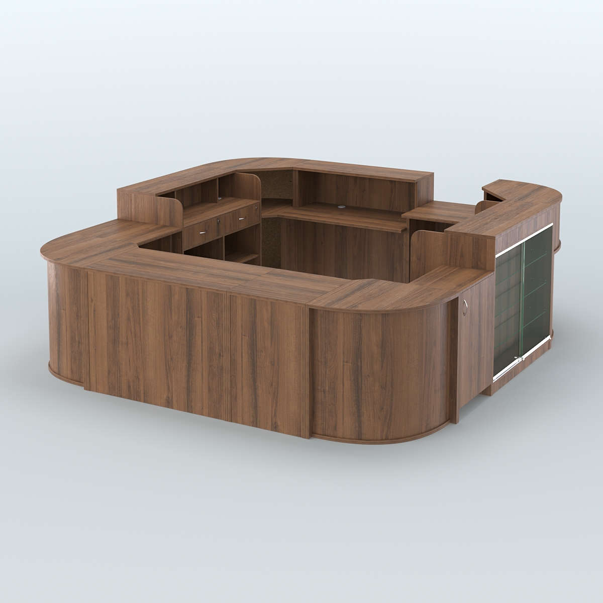 Островной павильон Чай и Кофе с собой №3 Орех