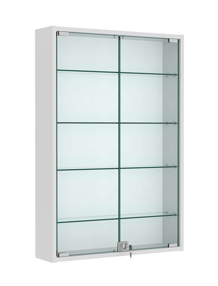 Витрина настенная №2-1А высокая Серый