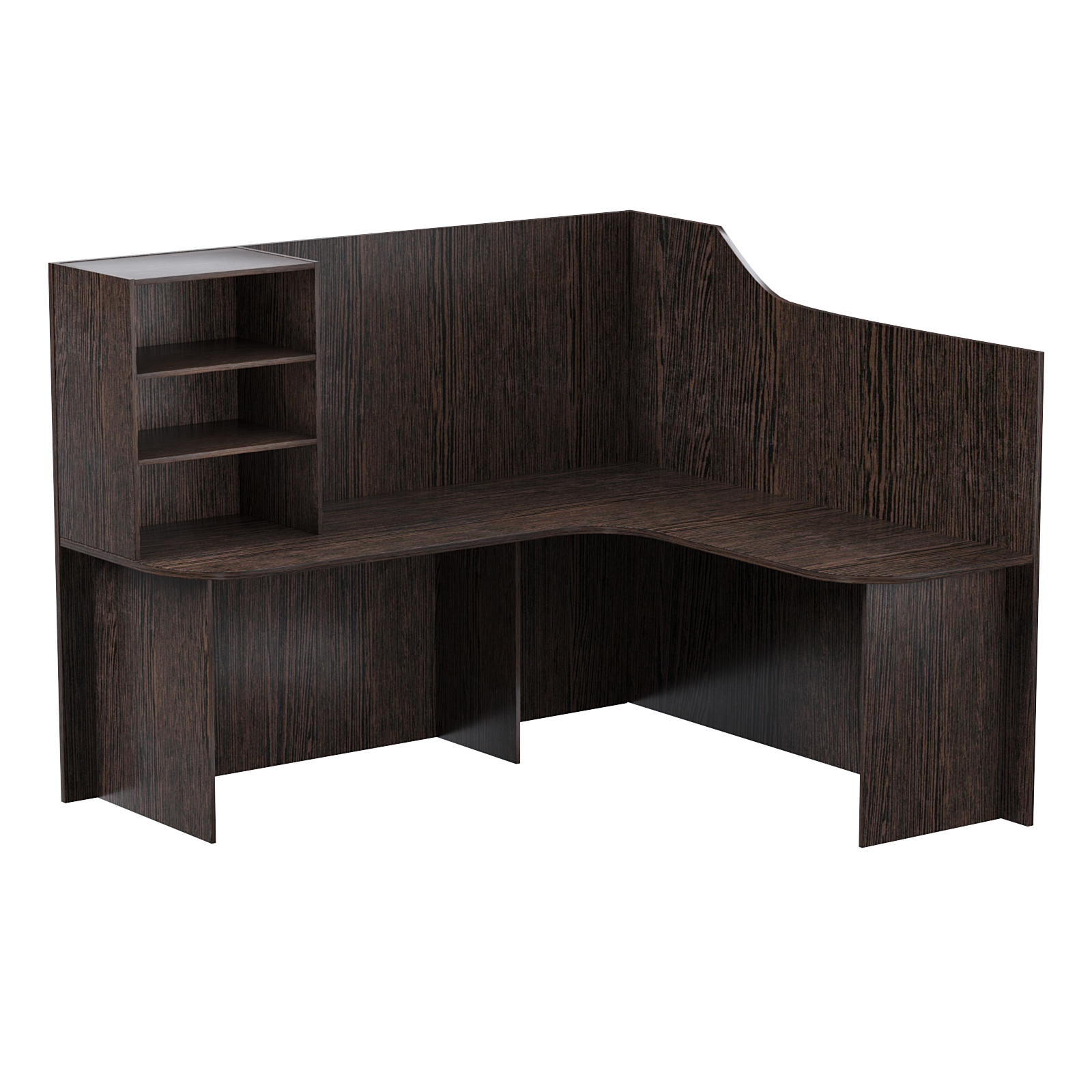 Ресепшен универсальный №2Б левосторонний Дуб Венге