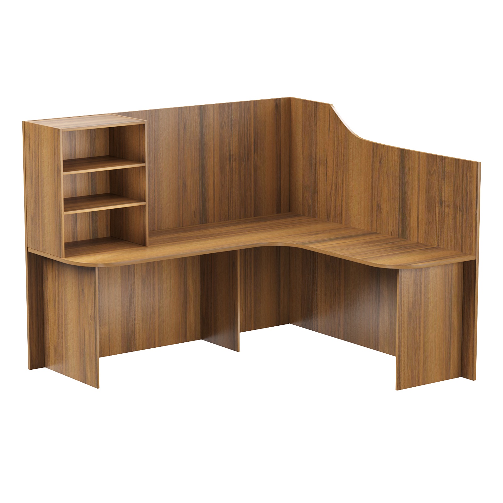 Ресепшен универсальный №2Б левосторонний Орех