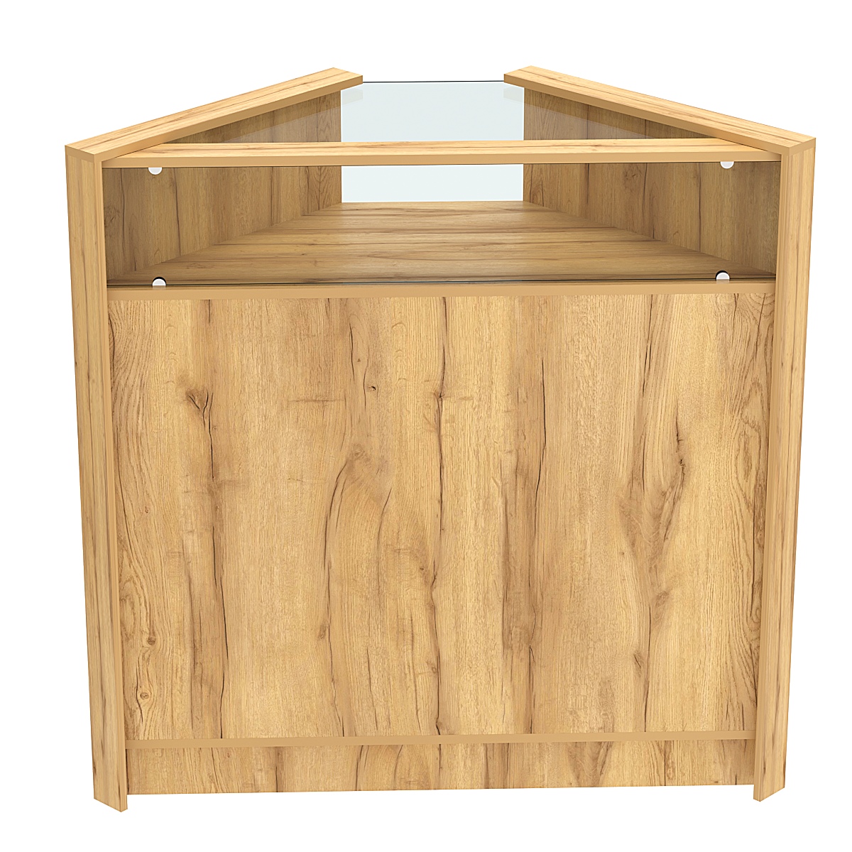 Прилавок из ДСП Модерн №5 угловой Дуб Золотистый