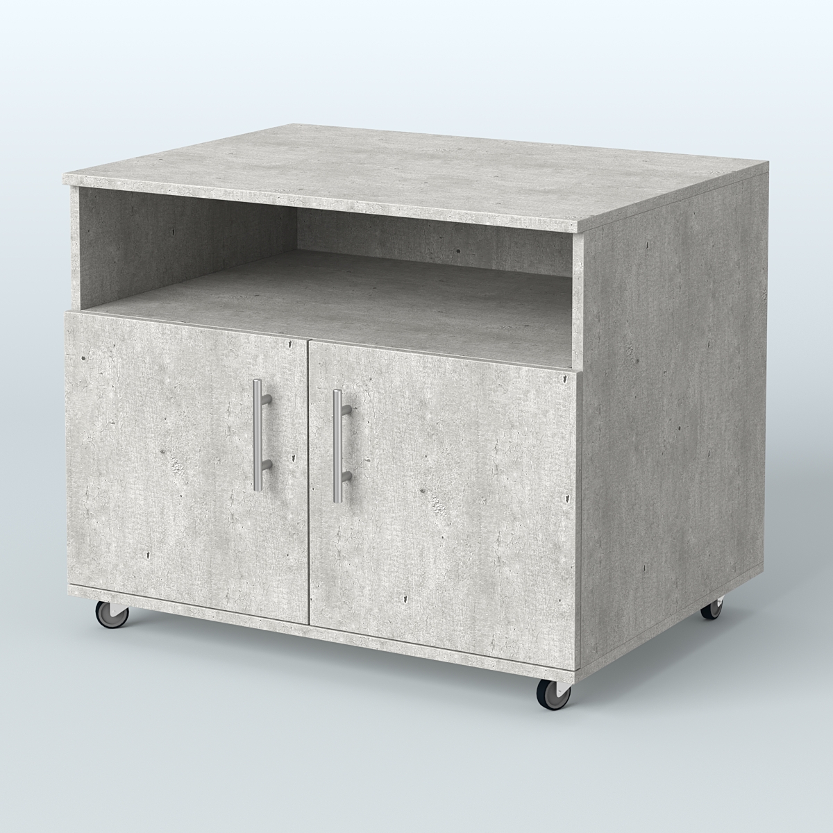 Тумба для оргтехники Сканди Метрополитан Грей