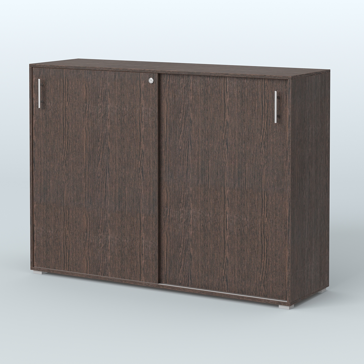 Тумба с раздвижными фасадами Тиана Дуб Венге