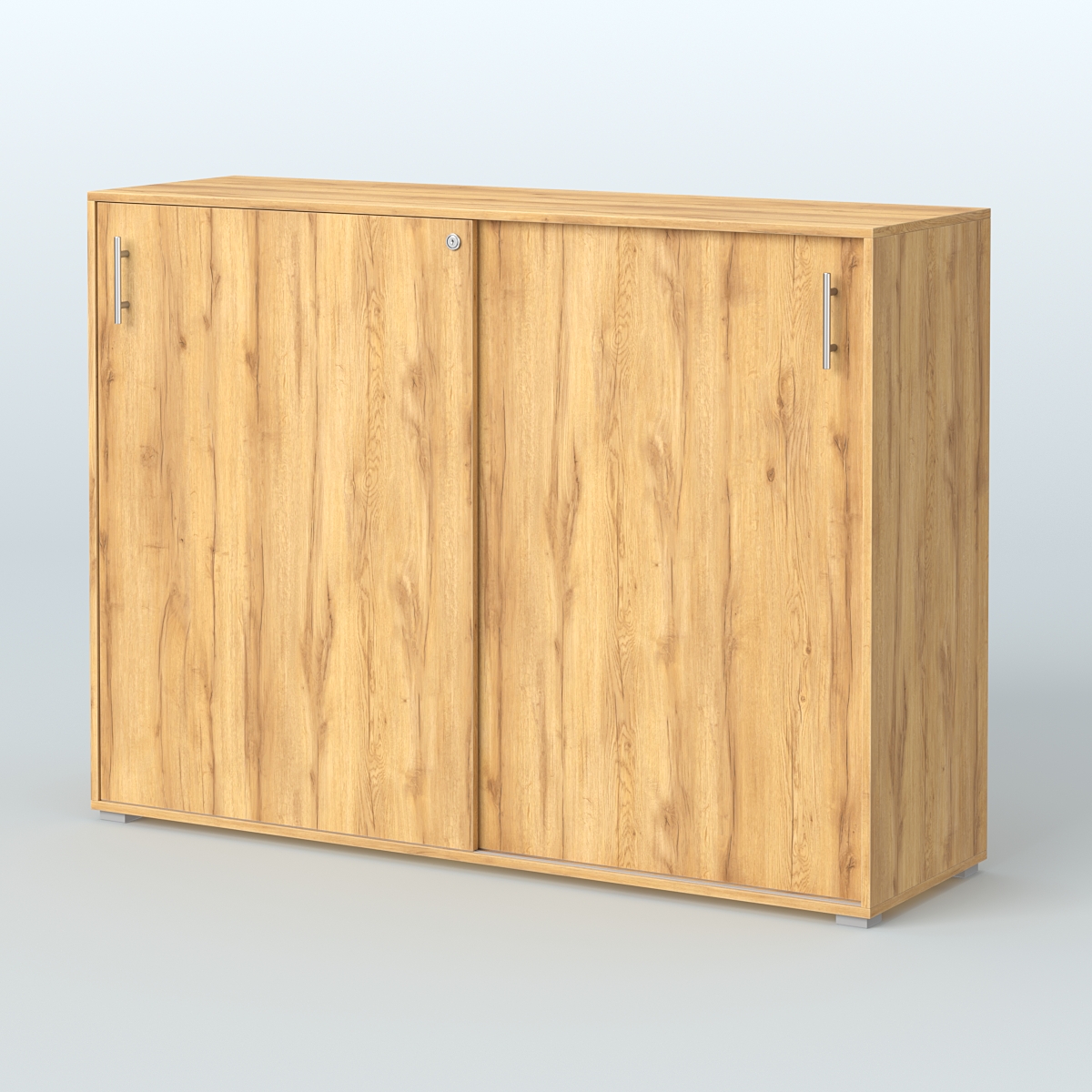 Тумба с раздвижными фасадами Тиана Дуб Золотистый