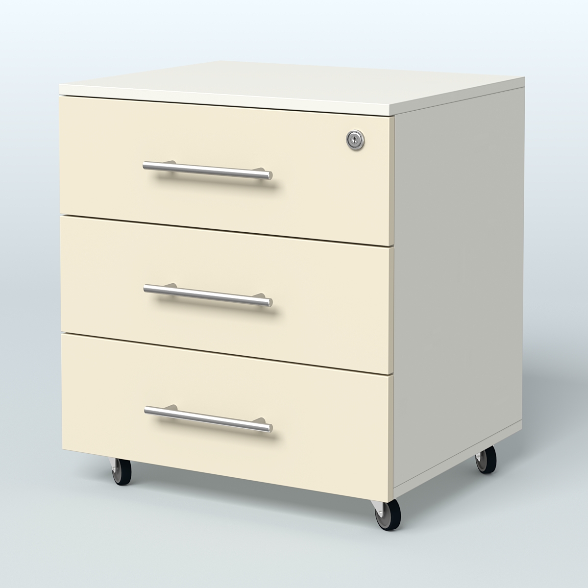 Тумба Леван Белый + Крем Вайс