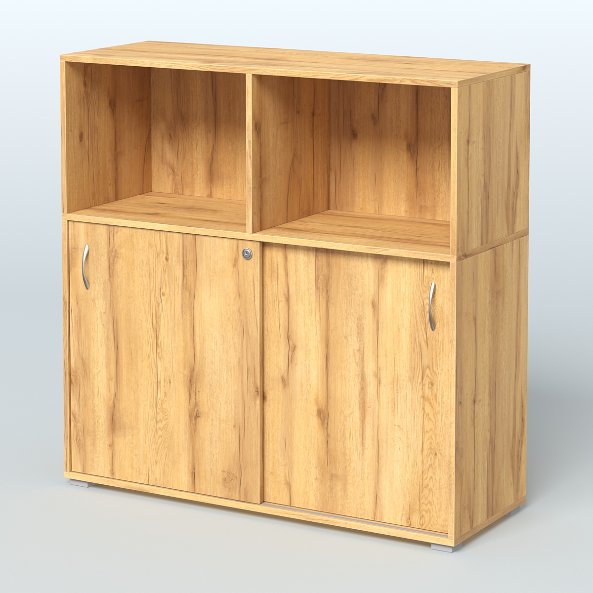 Шкаф-купе приставной/опорный, цвет дуб наварра Дуб Золотистый