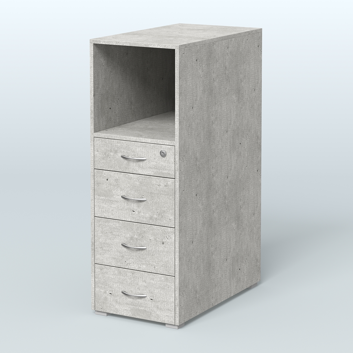 Тумба высокая Стандарт Метрополитан Грей