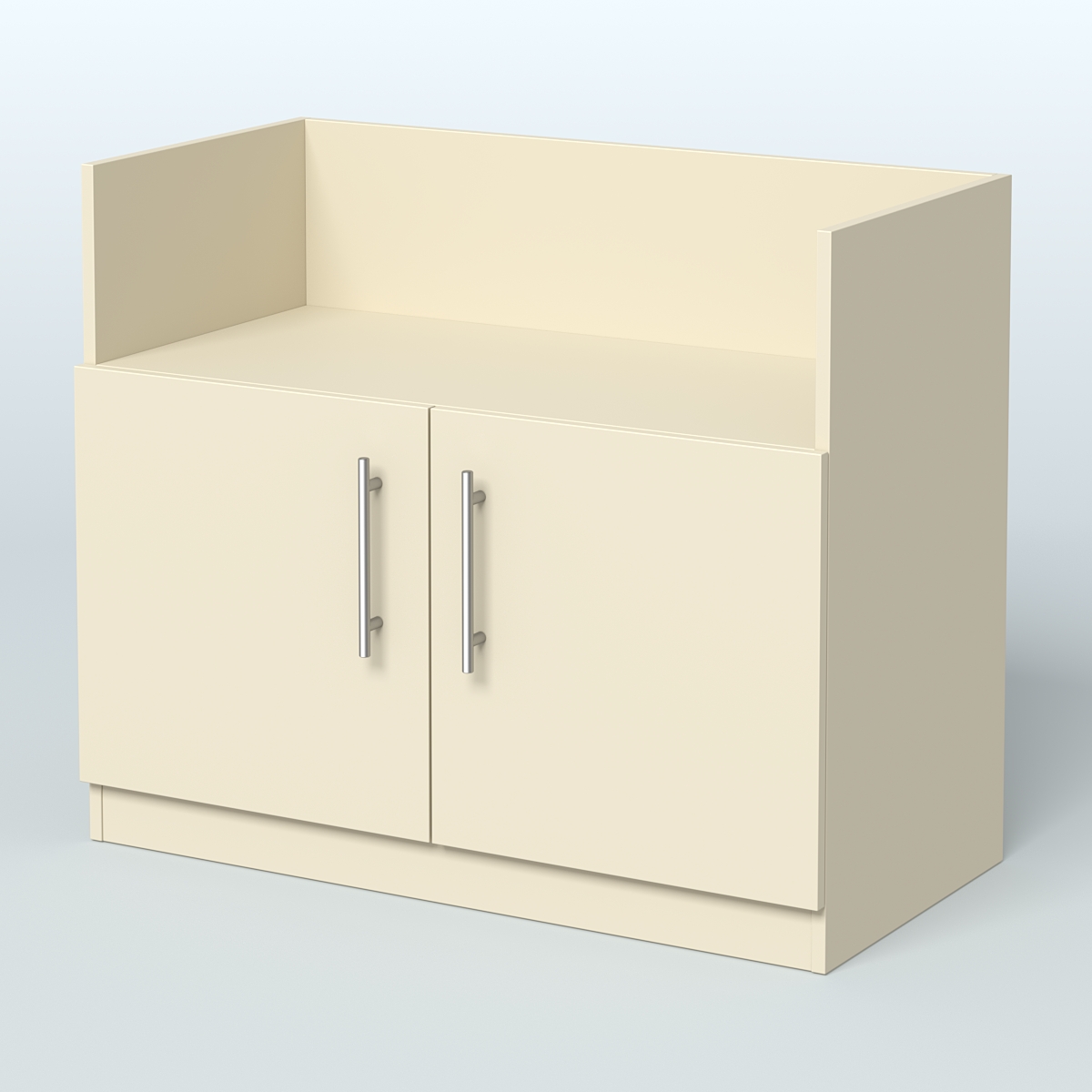 Креденция с нишей  Крем Вайс