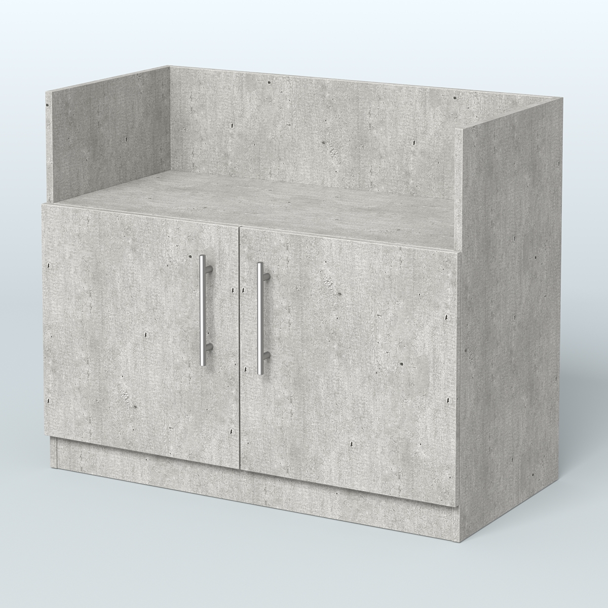 Креденция с нишей  Метрополитан Грей