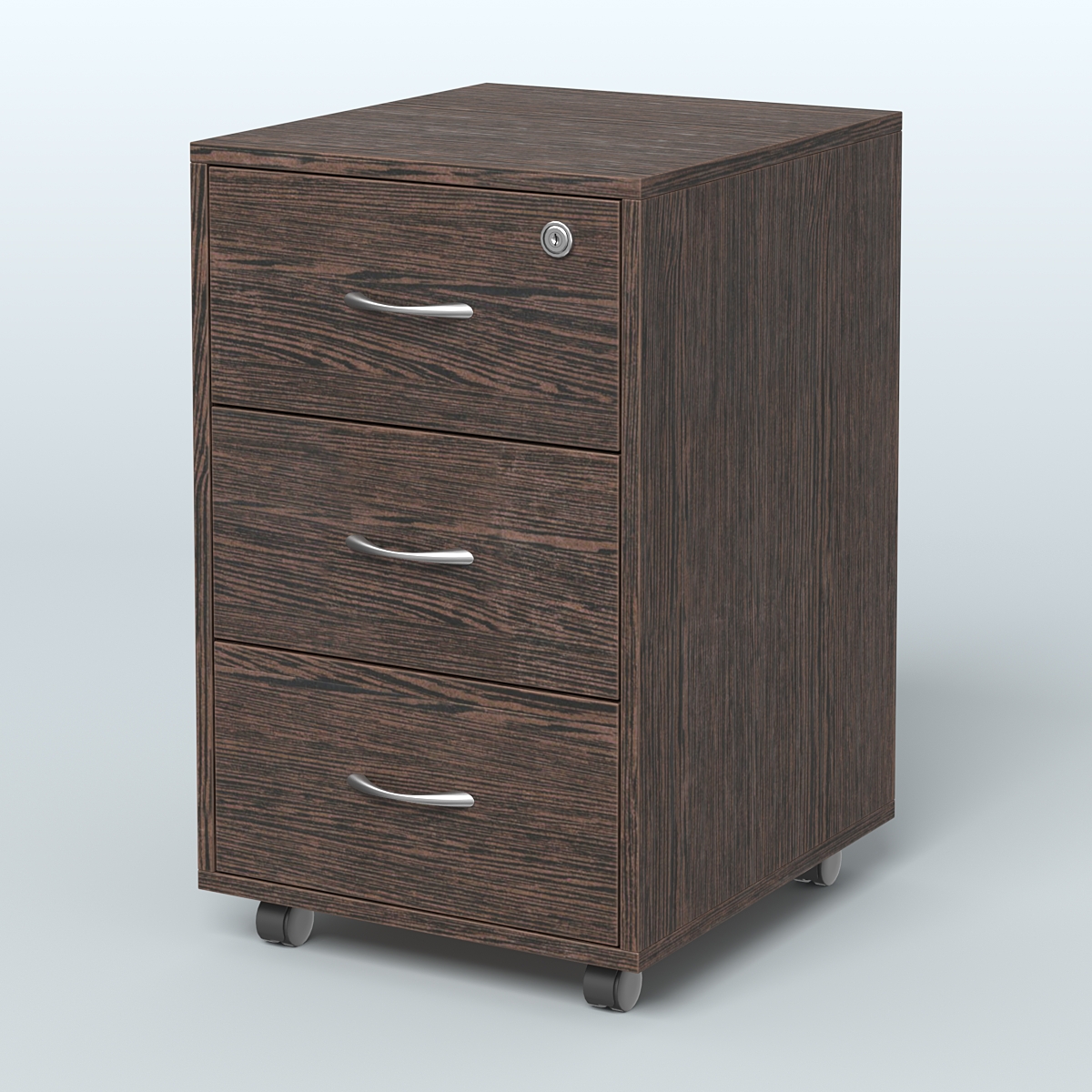 Тумба подкатная Грация Дуб Венге