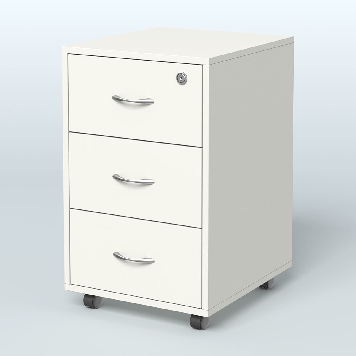 Тумба подкатная Грация Белый