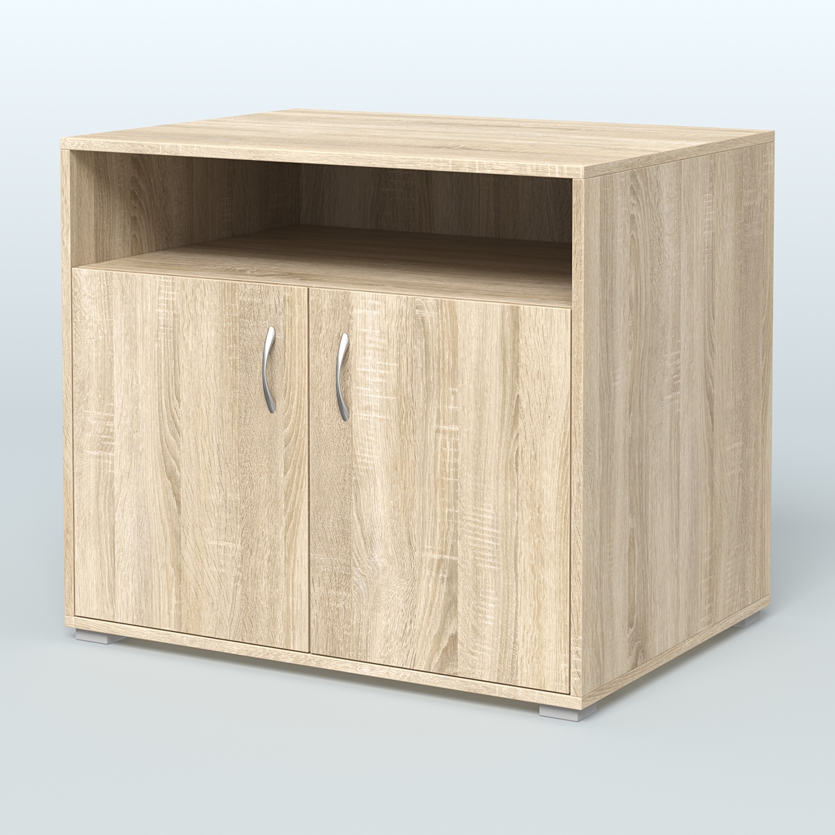 Тумба под оргтехнику Стандарт Дуб Сонома