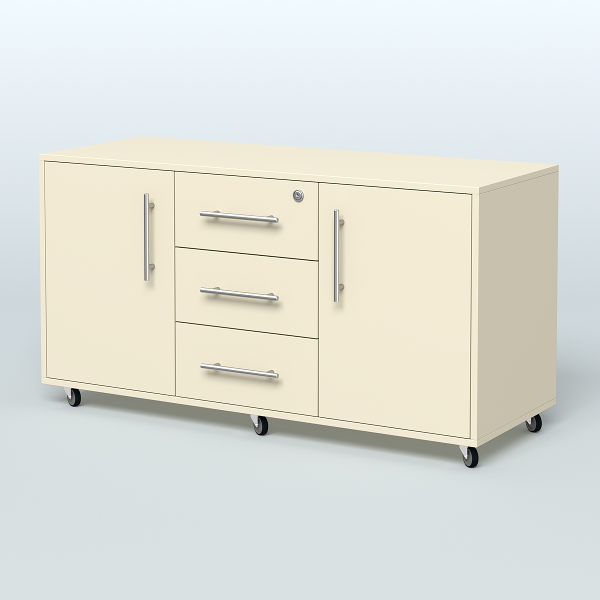 Тумба приставная Брента, цвет белый Крем Вайс