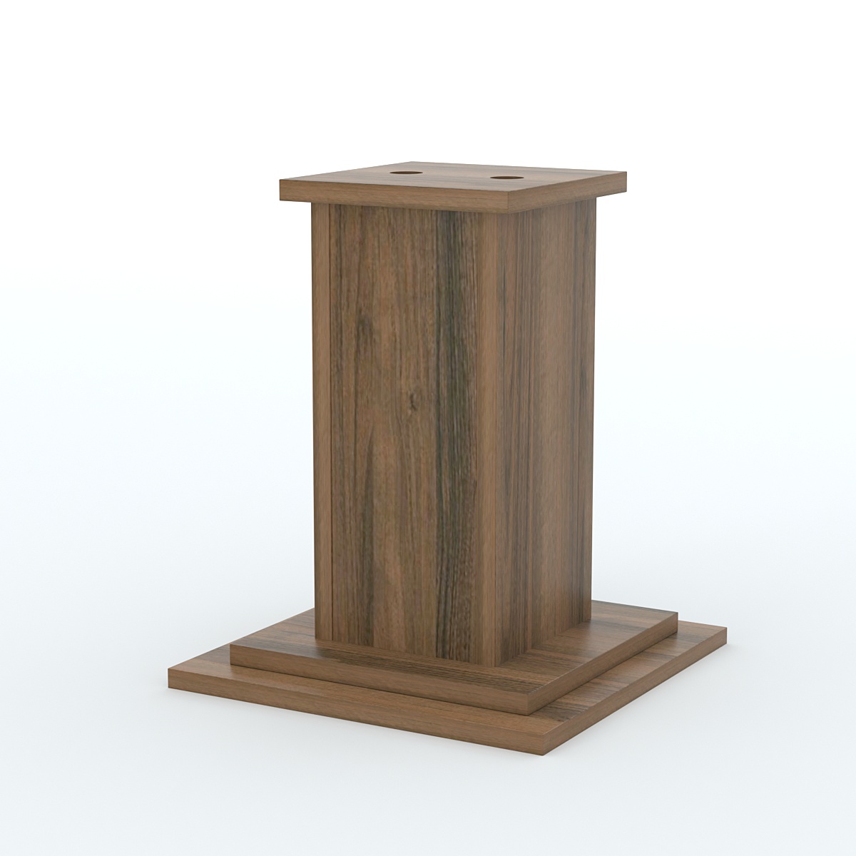 Подставка под 2 флага "Коллекция" №2 Орех