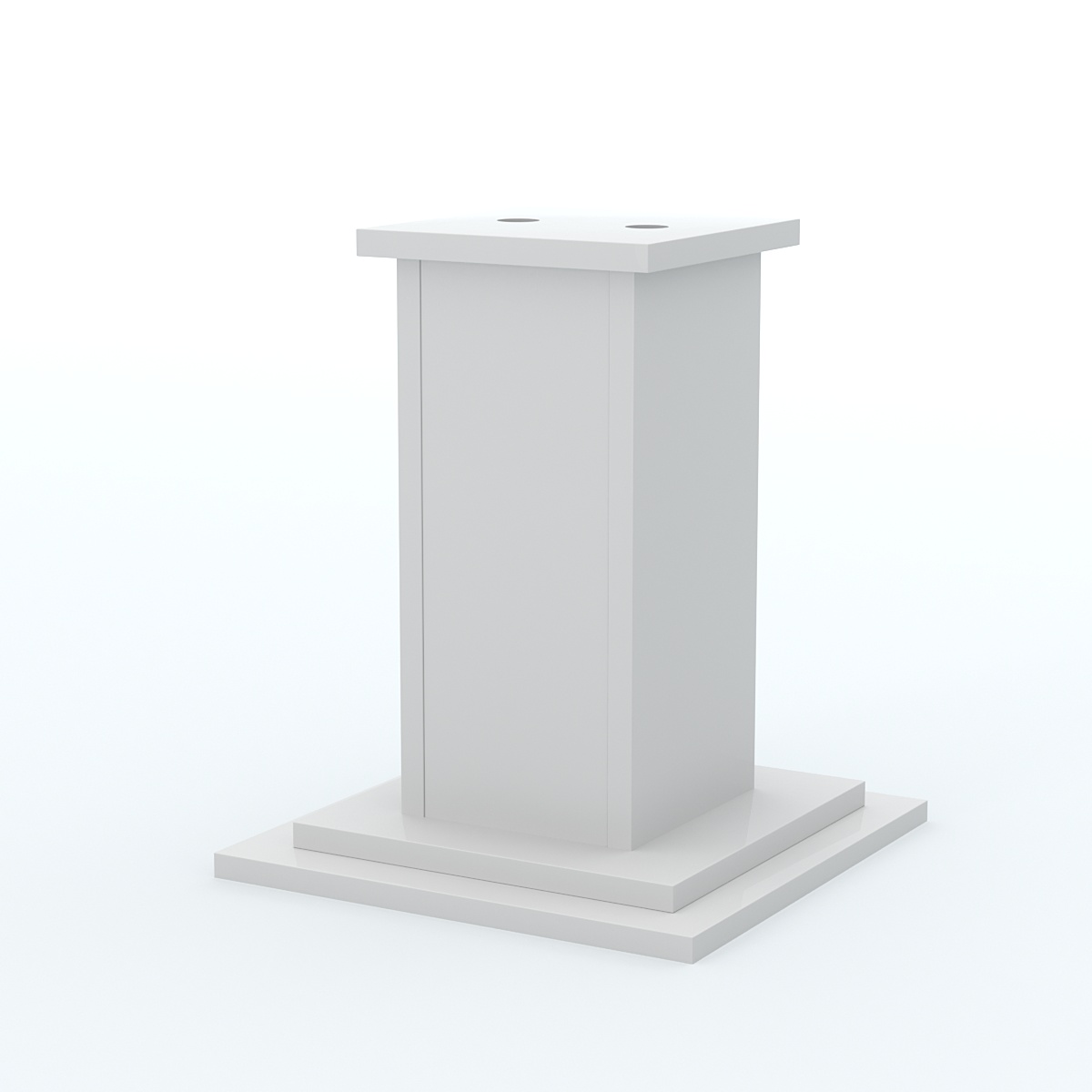 Подставка под 2 флага "Коллекция" №2 Серый