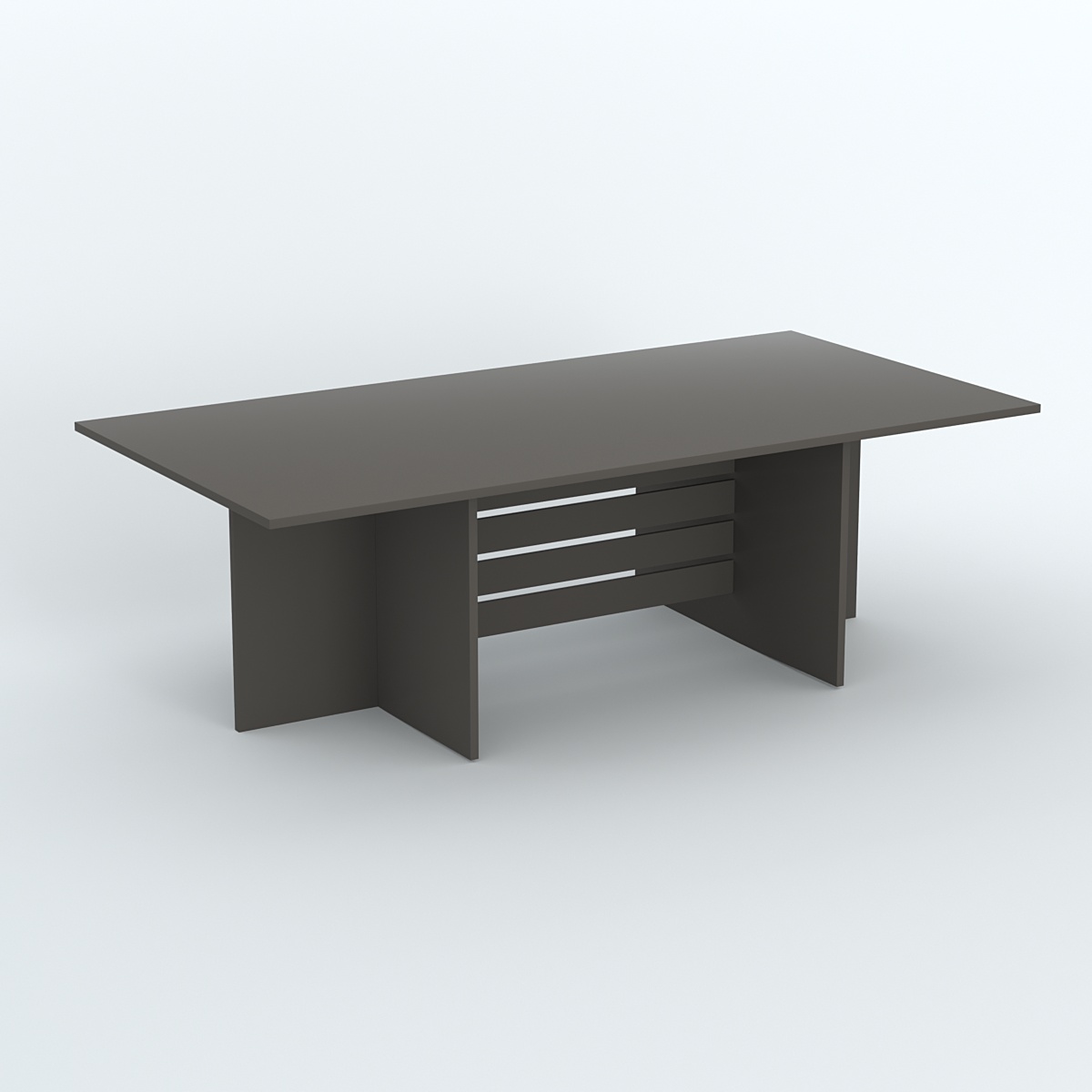 Стол для переговоров Вектор №1 Черный