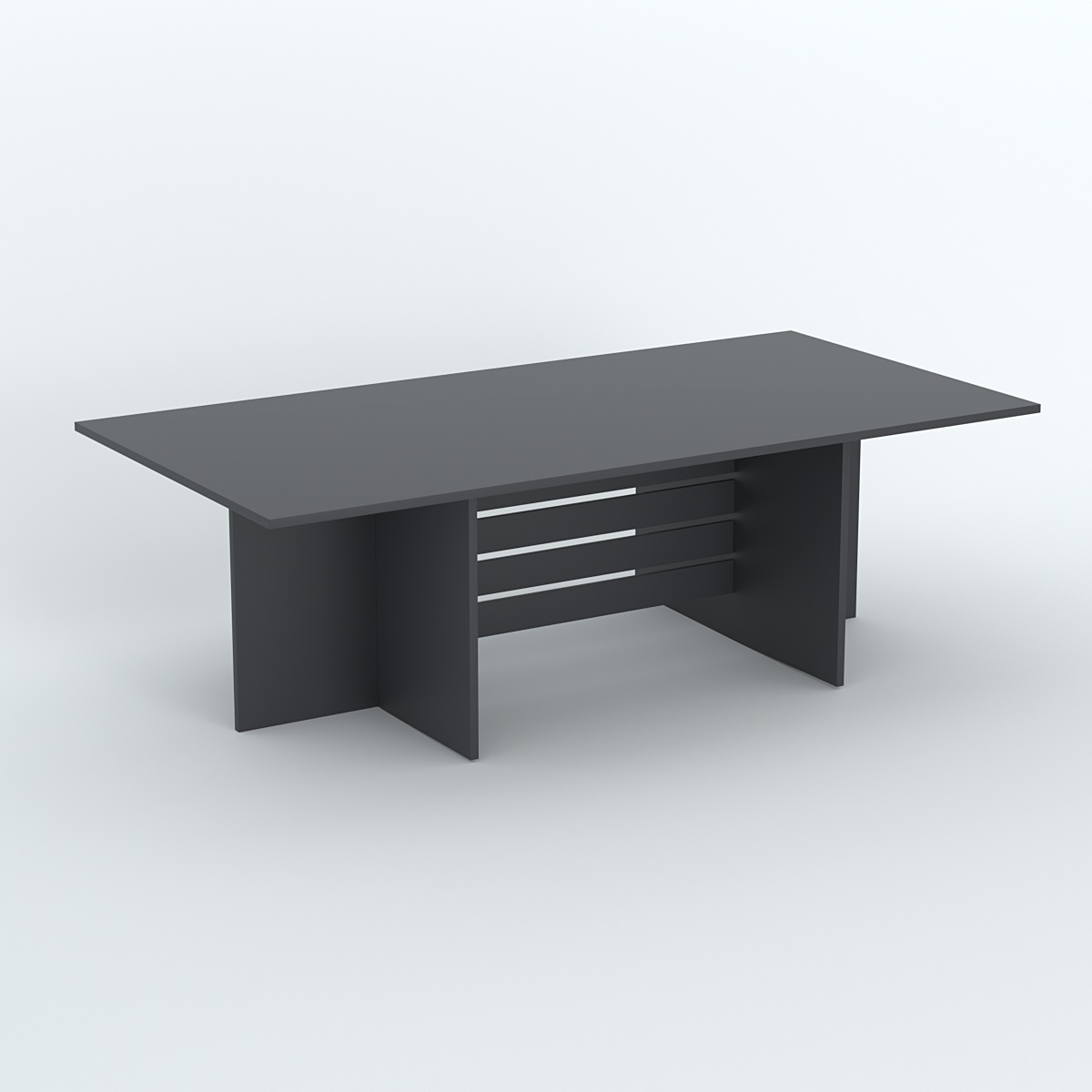Стол для переговоров Вектор №1 Антрацит