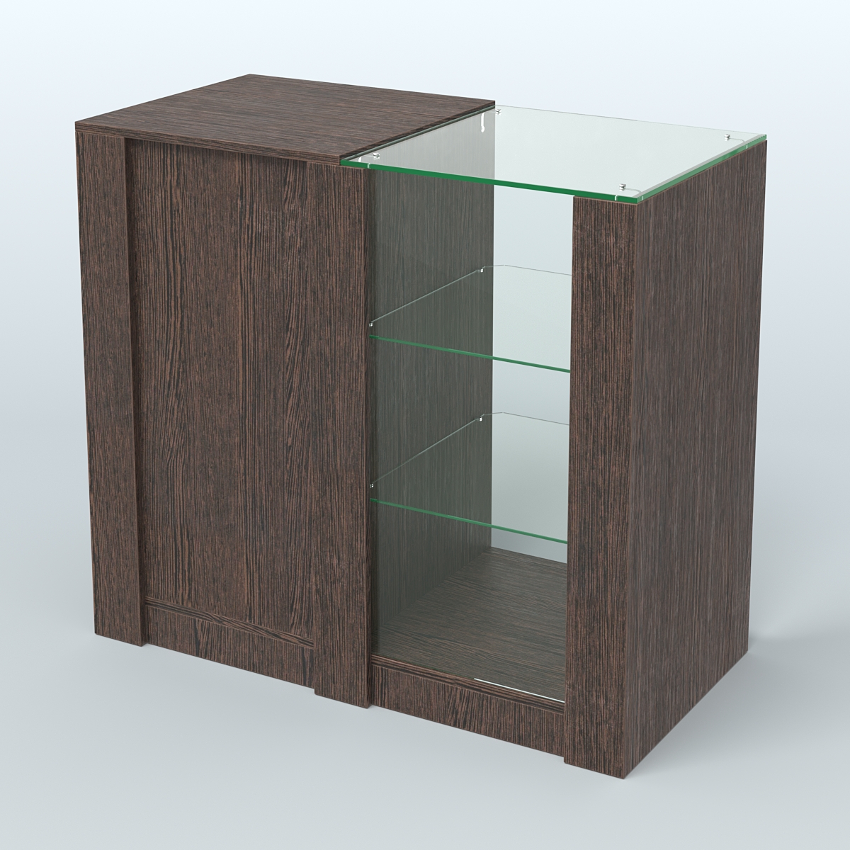 Прилавок "Фаберлинк" №1 Дуб Венге