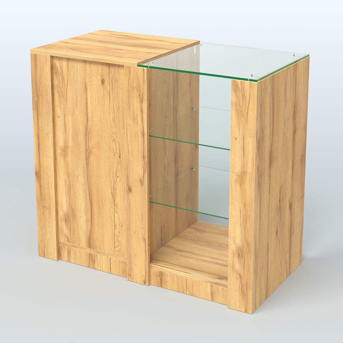 Прилавок "Фаберлинк" №1 Дуб Золотистый