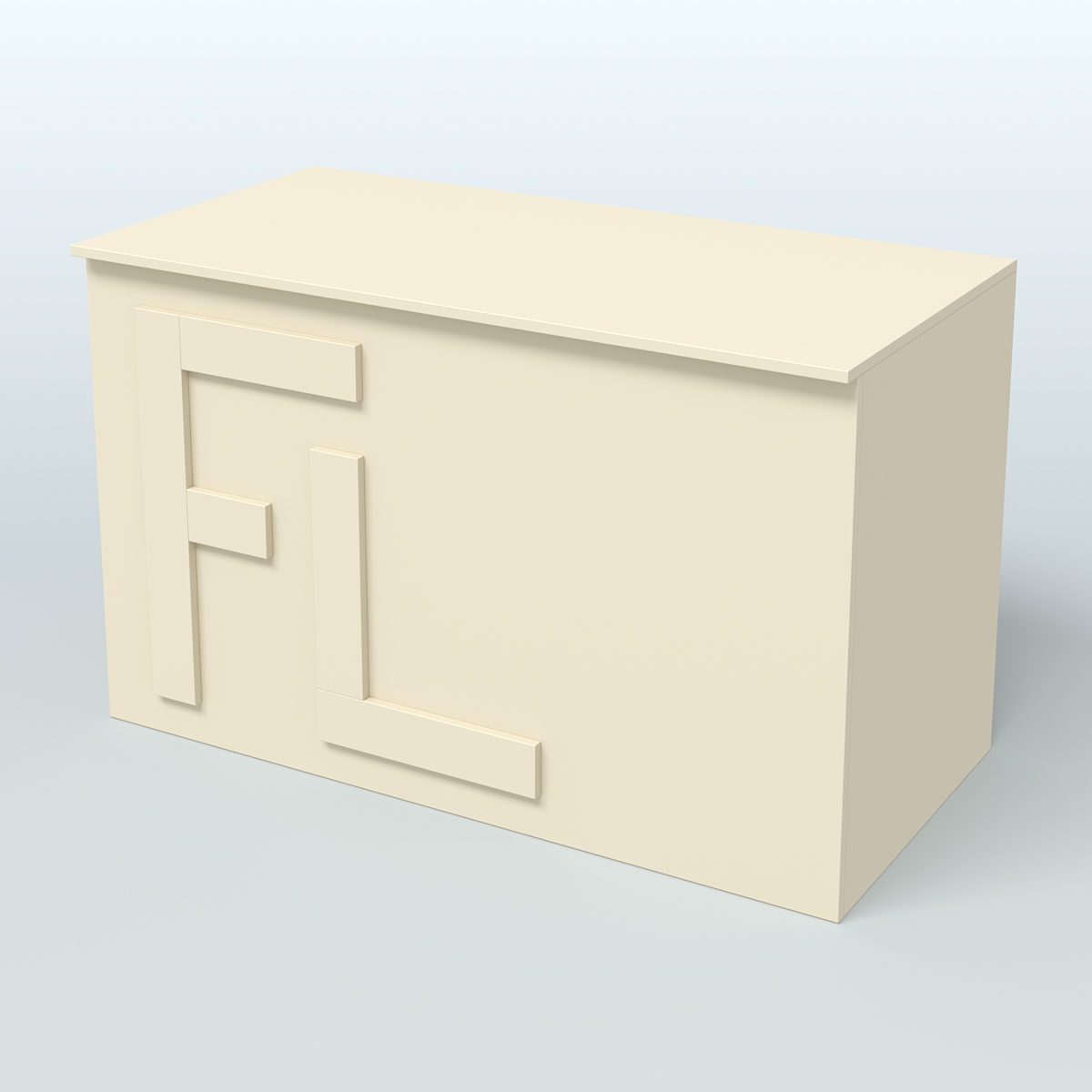 Ресепшн-стол "Фаберлинк"  Крем Вайс